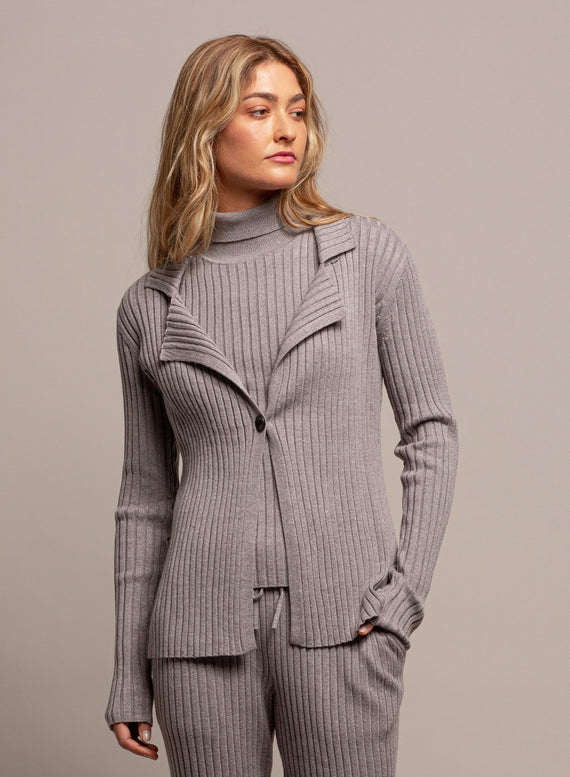 Lapel Cardi